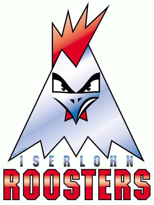 iserlohn roosters 2001-2011 primary logo iron on transfers for T-shirts